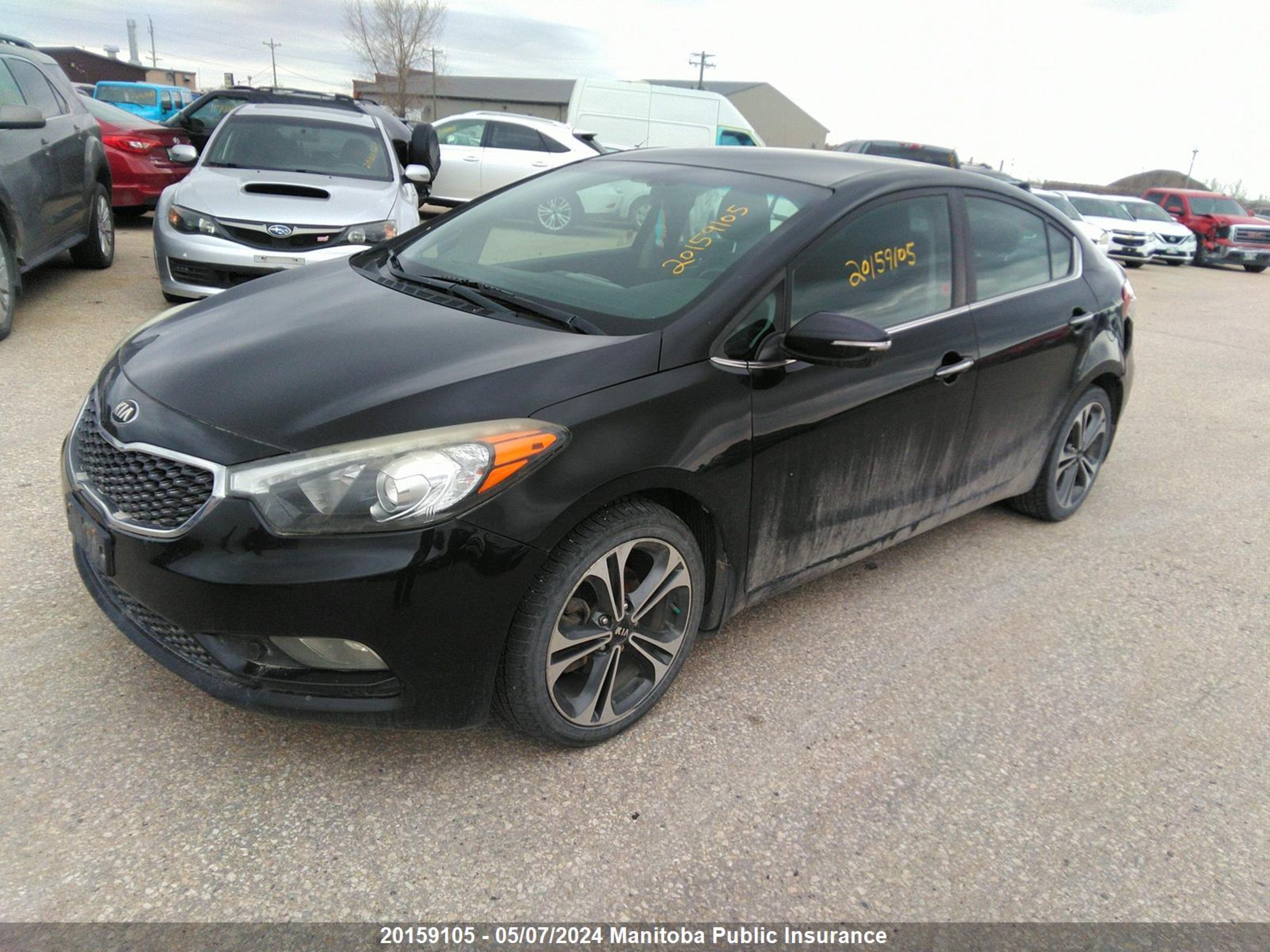 Photo 1 VIN: KNAFX4A89E5056415 - KIA FORTE 