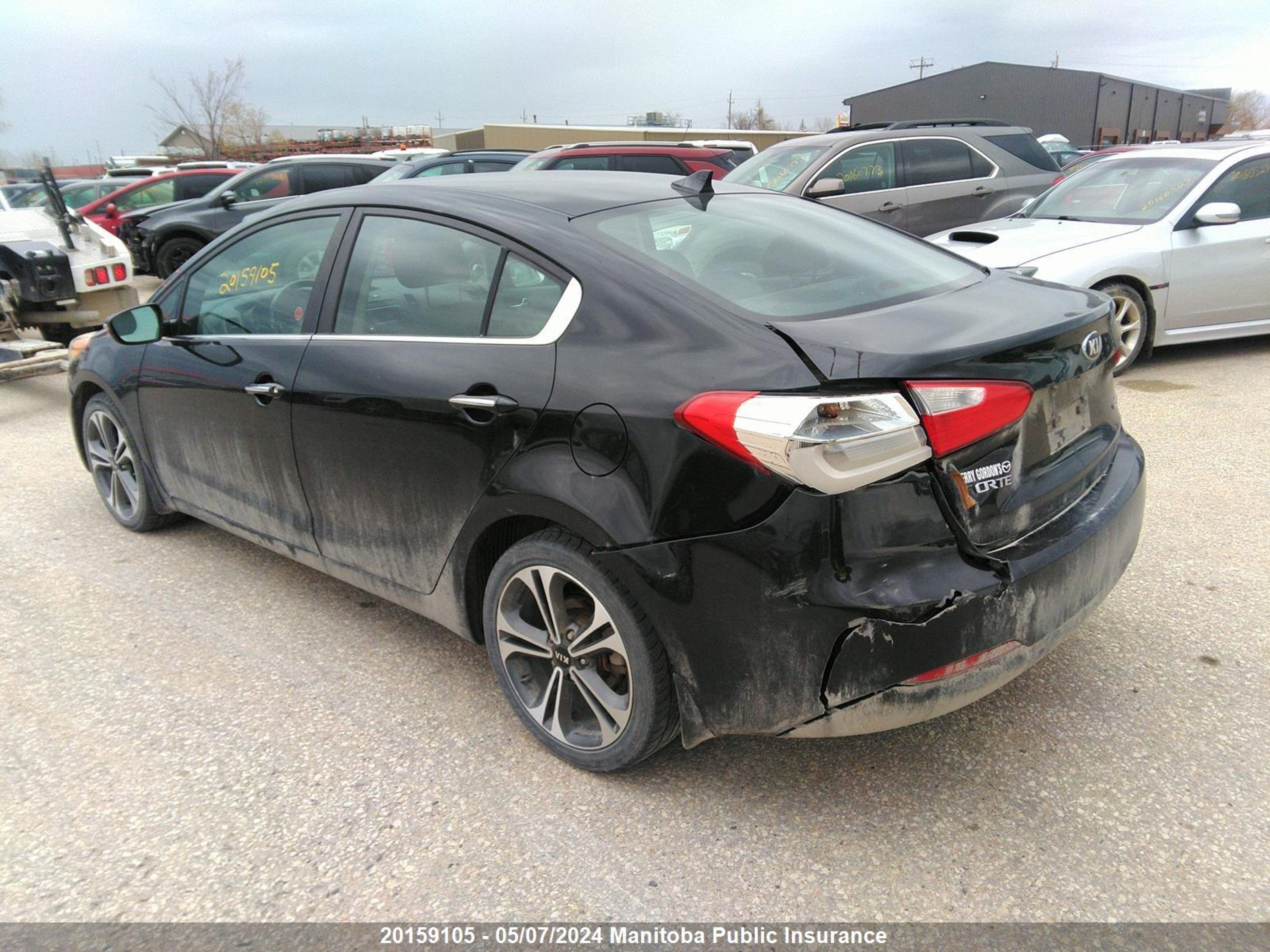 Photo 2 VIN: KNAFX4A89E5056415 - KIA FORTE 