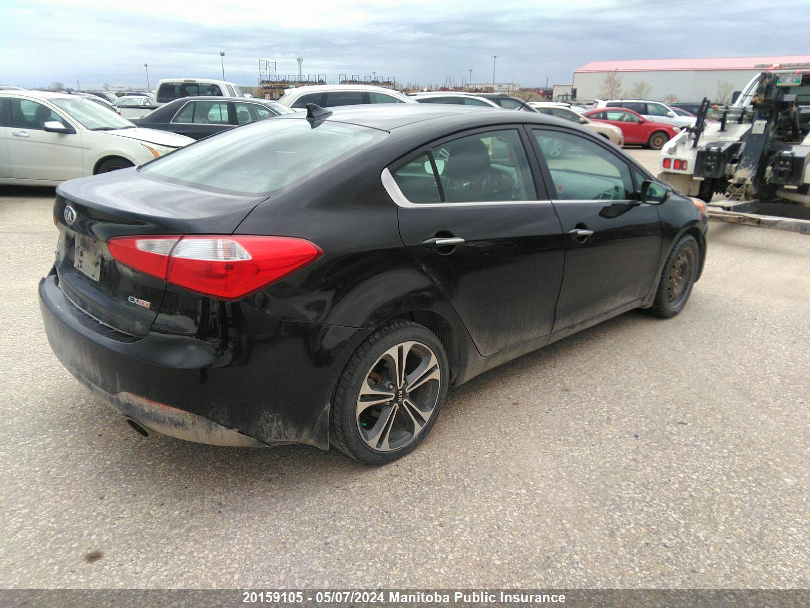 Photo 3 VIN: KNAFX4A89E5056415 - KIA FORTE 