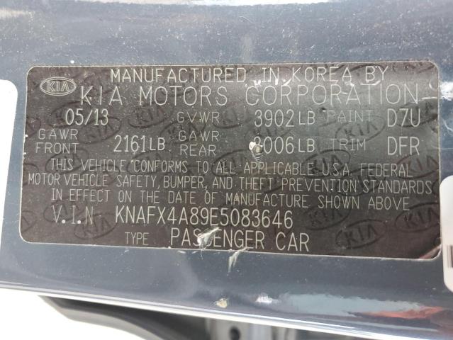 Photo 11 VIN: KNAFX4A89E5083646 - KIA FORTE 