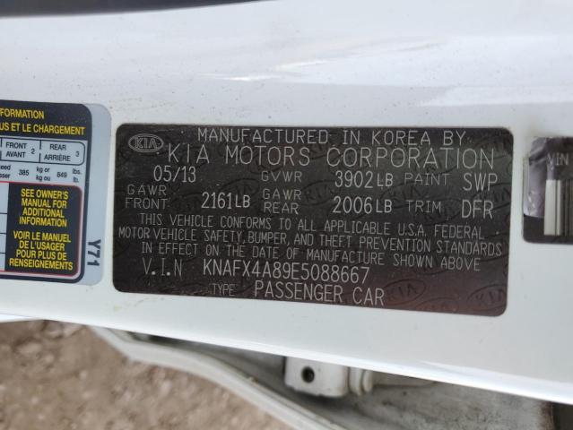 Photo 11 VIN: KNAFX4A89E5088667 - KIA FORTE EX 