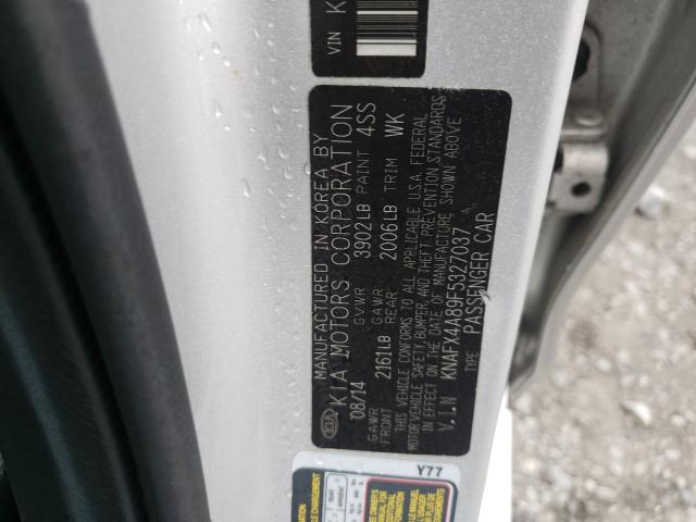 Photo 9 VIN: KNAFX4A89F5327037 - KIA FORTE EX 