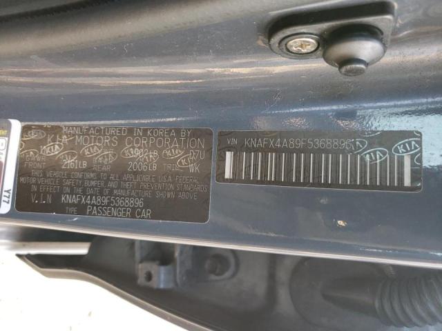 Photo 11 VIN: KNAFX4A89F5368896 - KIA FORTE EX 