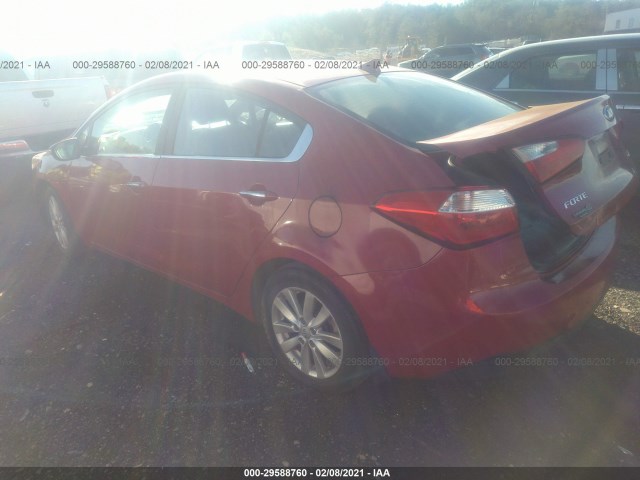 Photo 2 VIN: KNAFX4A8XE5088404 - KIA FORTE 