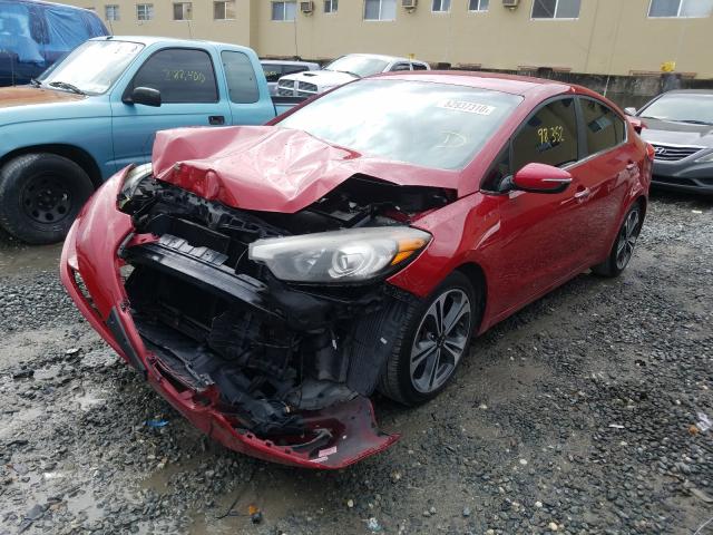 Photo 1 VIN: KNAFX4A8XE5155485 - KIA FORTE EX 