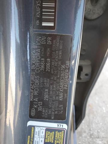 Photo 11 VIN: KNAFX5A80E5160796 - KIA FORTE EX 