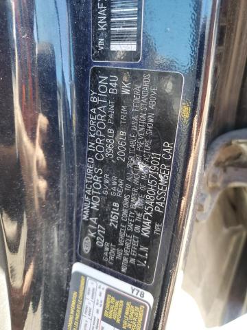 Photo 12 VIN: KNAFX5A80H5719011 - KIA FORTE 