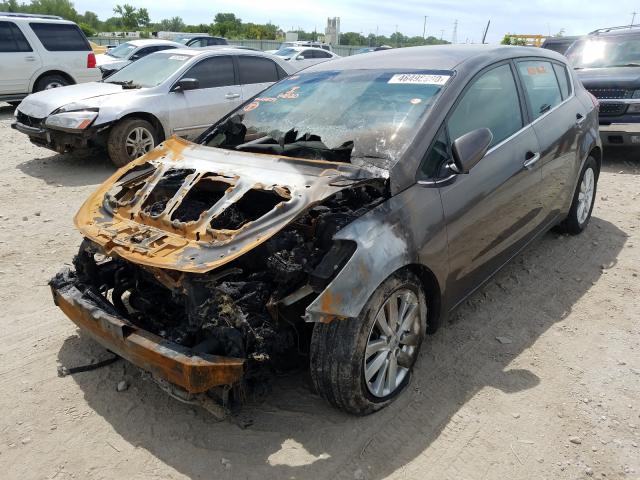 Photo 1 VIN: KNAFX5A81E5164274 - KIA FORTE EX 