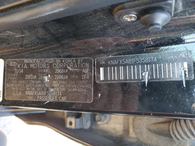 Photo 13 VIN: KNAFX5A81F5358174 - KIA FORTE EX 