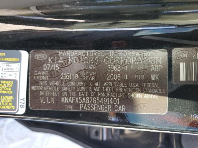 Photo 13 VIN: KNAFX5A82G5491401 - KIA FORTE EX 