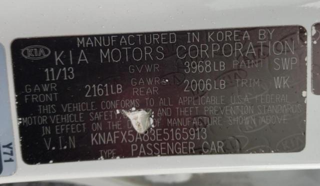 Photo 11 VIN: KNAFX5A83E5165913 - KIA FORTE 