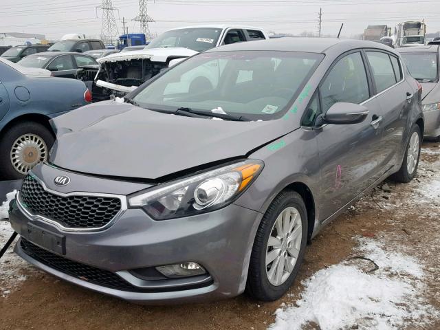 Photo 1 VIN: KNAFX5A84E5163412 - KIA FORTE EX 