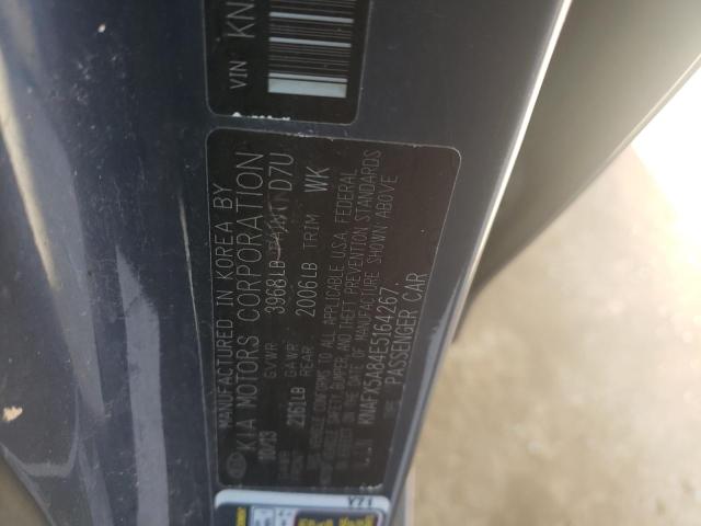 Photo 11 VIN: KNAFX5A84E5164267 - KIA FORTE 