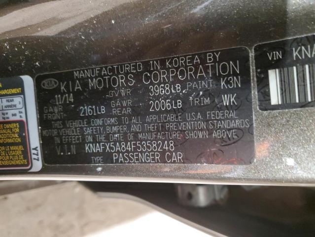 Photo 11 VIN: KNAFX5A84F5358248 - KIA FORTE 