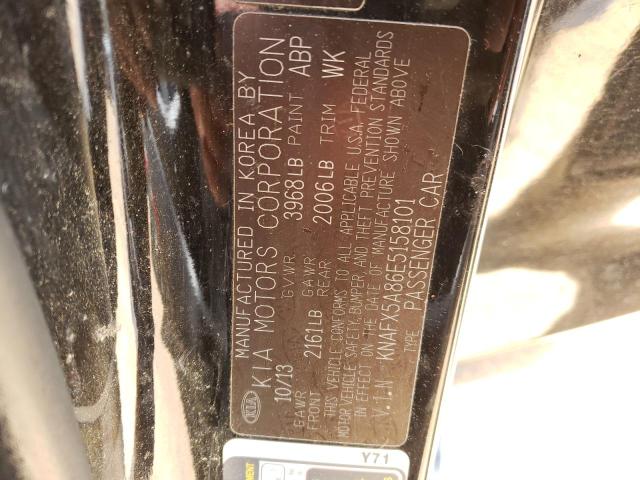 Photo 12 VIN: KNAFX5A86E5158101 - KIA FORTE EX 