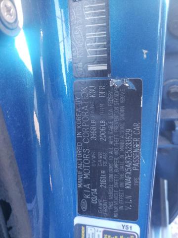 Photo 11 VIN: KNAFX5A87E5233629 - KIA FORTE EX 