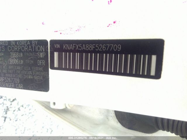 Photo 8 VIN: KNAFX5A88F5267709 - KIA FORTE 5-DOOR 