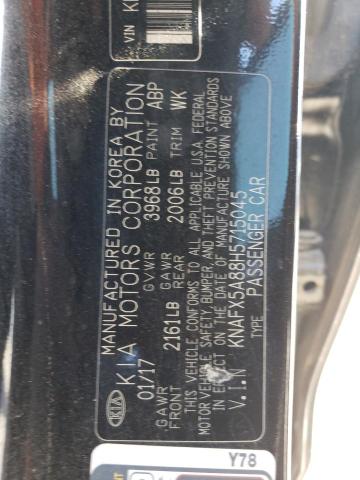 Photo 11 VIN: KNAFX5A88H5715045 - KIA FORTE 