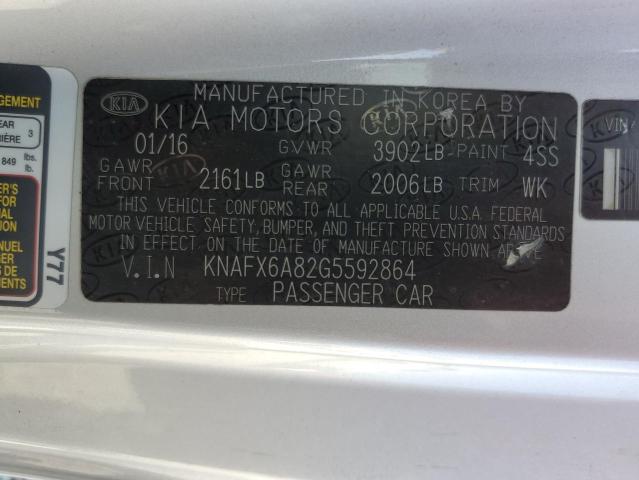 Photo 11 VIN: KNAFX6A82G5592864 - KIA FORTE 