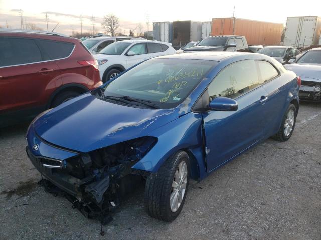 Photo 1 VIN: KNAFX6A83E5216851 - KIA FORTE EX 