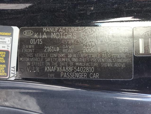 Photo 12 VIN: KNAFX6A88F5402810 - KIA FORTE 