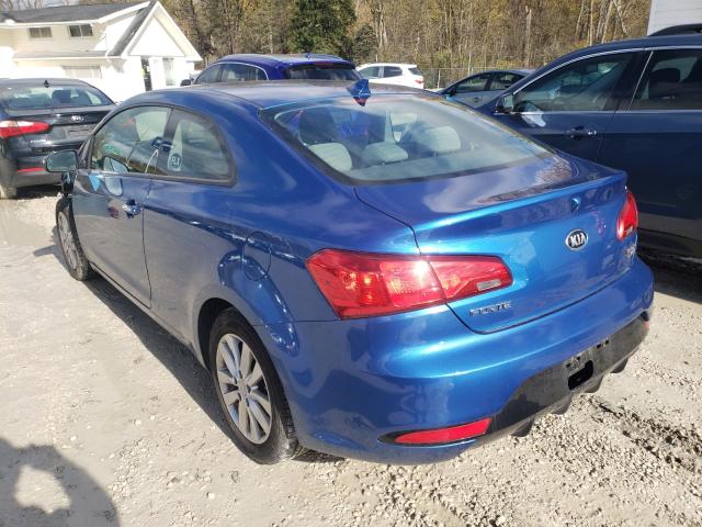 Photo 2 VIN: KNAFX6A89E5173889 - KIA FORTE EX 