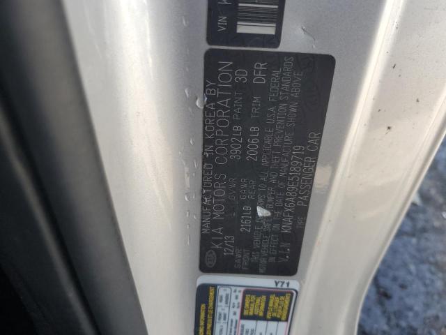 Photo 11 VIN: KNAFX6A89E5189719 - KIA FORTE EX 