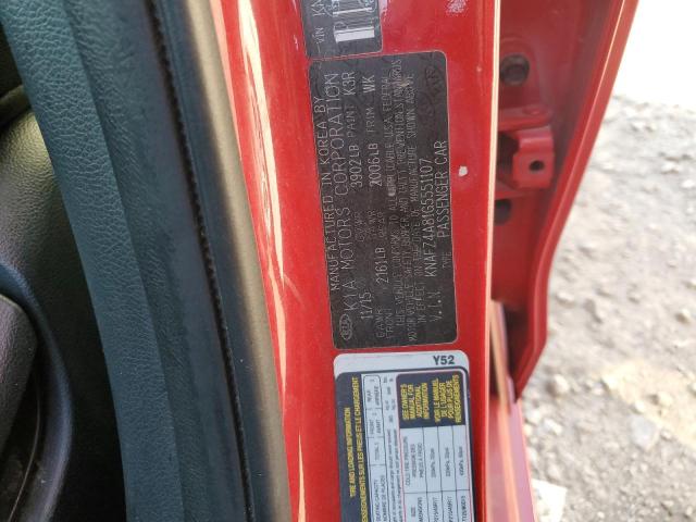 Photo 11 VIN: KNAFZ4A81G5551107 - KIA FORTE EX 