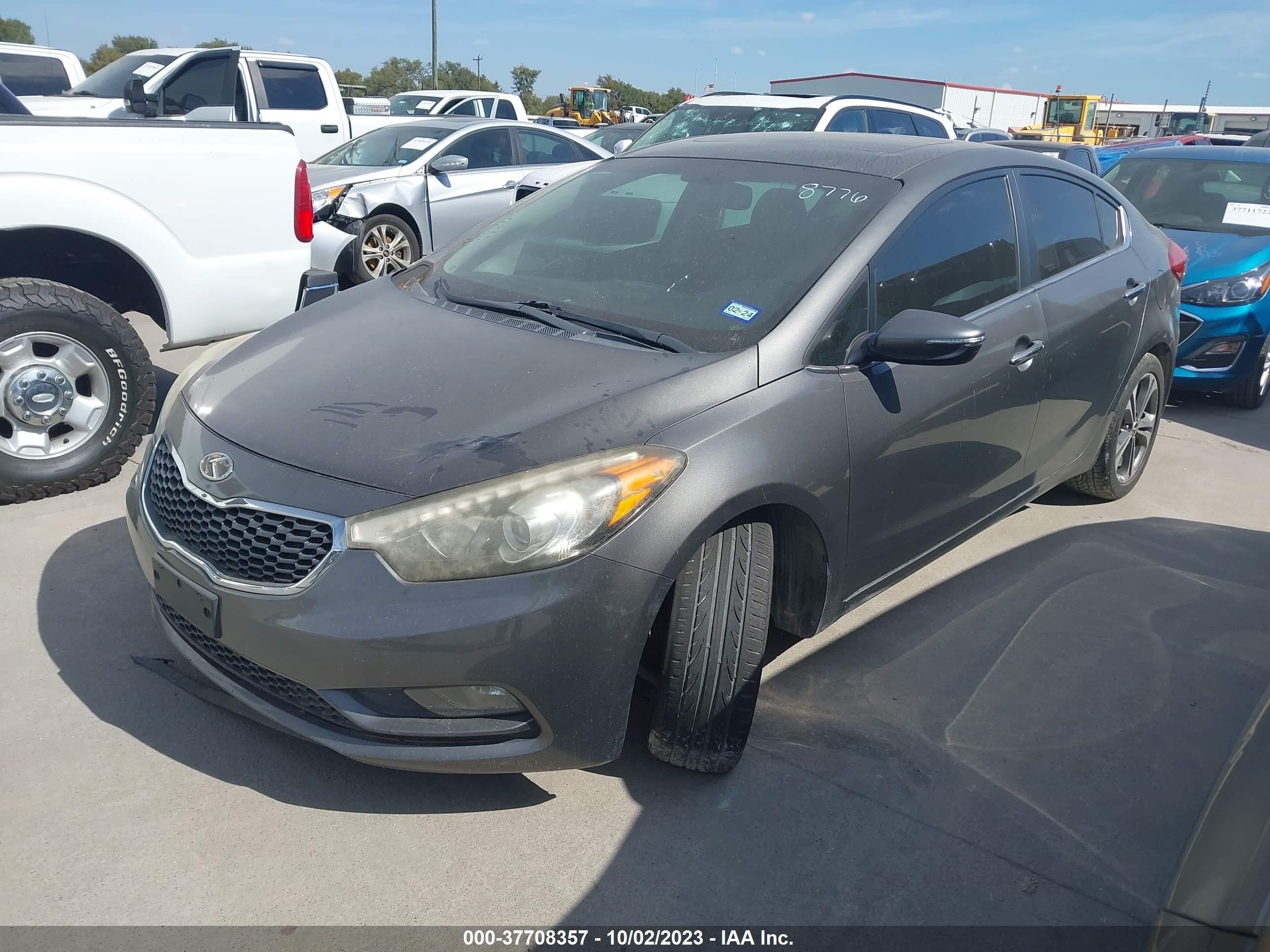 Photo 1 VIN: KNAFZ4A84E5058776 - KIA FORTE 