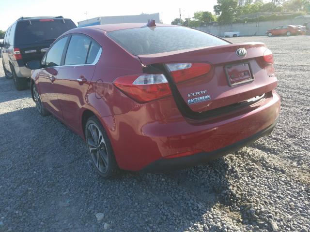 Photo 2 VIN: KNAFZ4A85E5075795 - KIA FORTE EX 