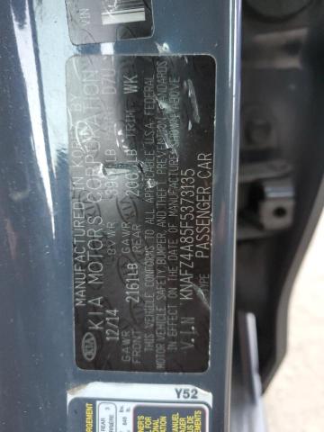 Photo 11 VIN: KNAFZ4A85F5373135 - KIA FORTE 