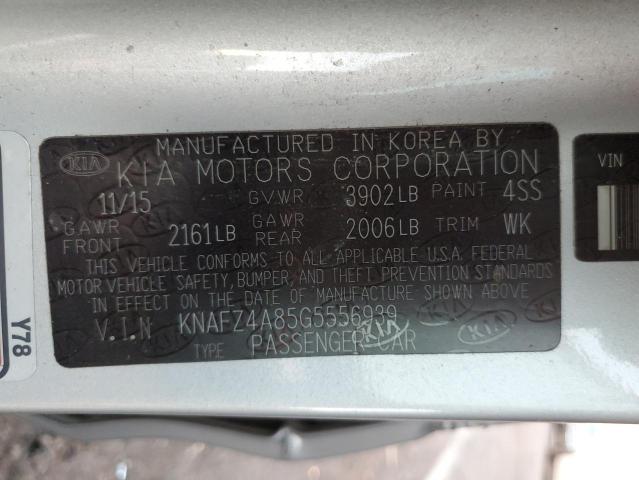 Photo 11 VIN: KNAFZ4A85G5556939 - KIA FORTE 