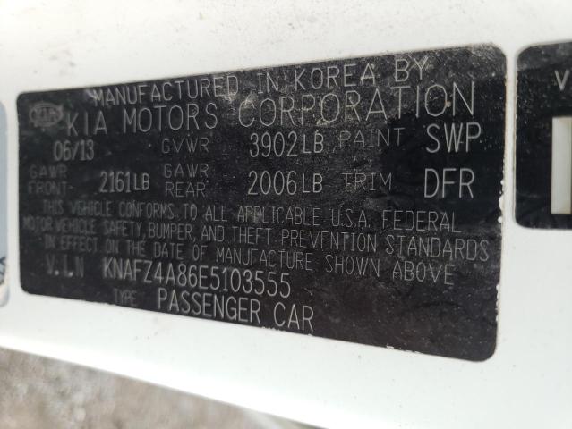 Photo 9 VIN: KNAFZ4A86E5103555 - KIA FORTE EX 