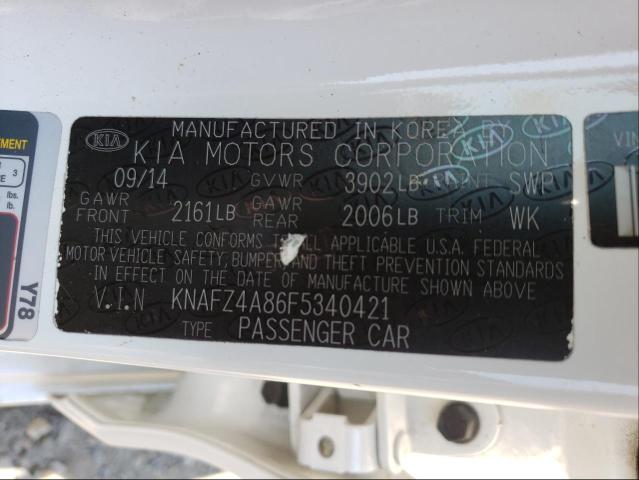 Photo 9 VIN: KNAFZ4A86F5340421 - KIA FORTE 