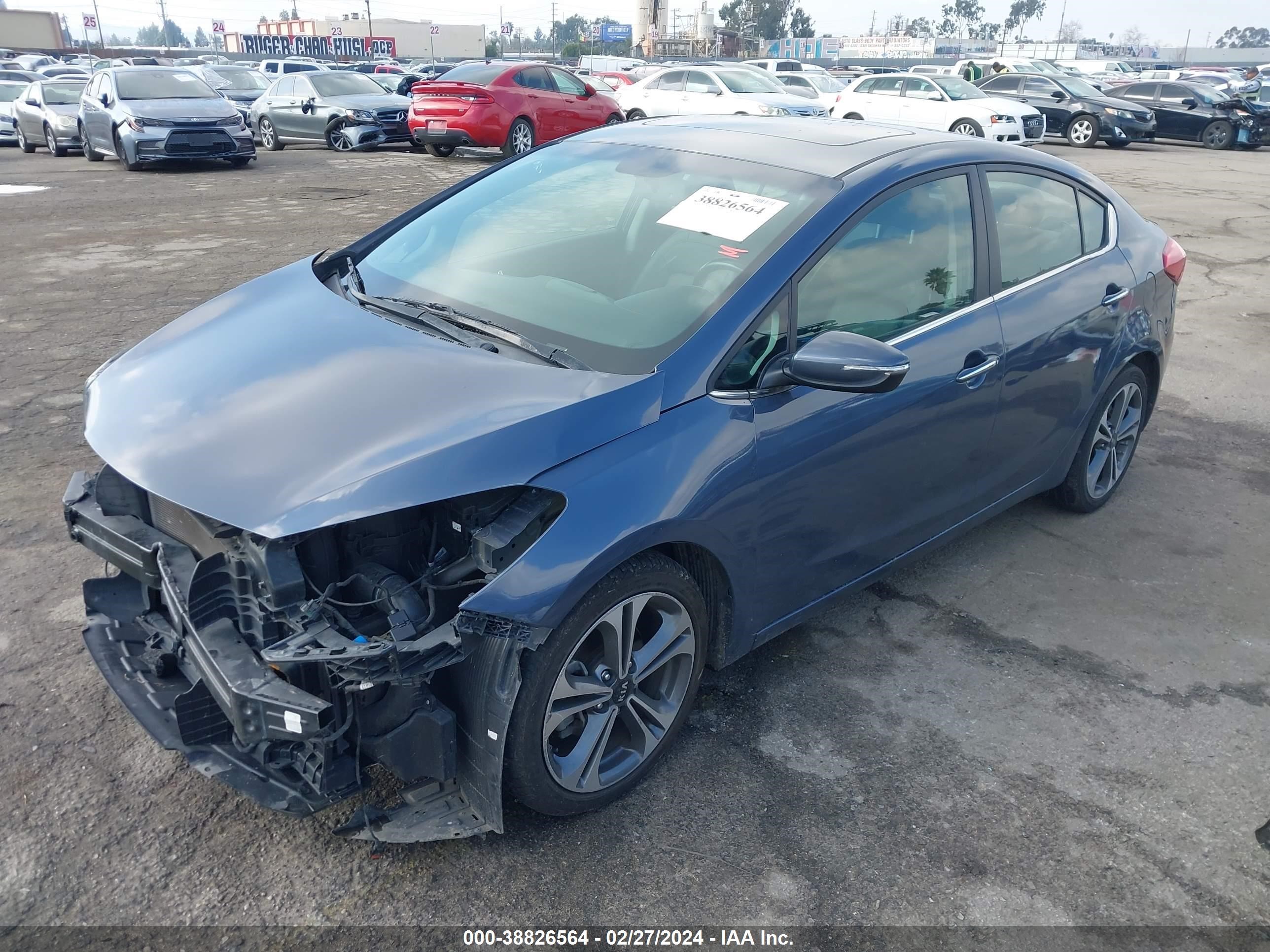 Photo 1 VIN: KNAFZ4A86G5556366 - KIA FORTE 