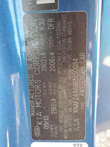 Photo 11 VIN: KNAFZ4A88E5150084 - KIA FORTE EX 