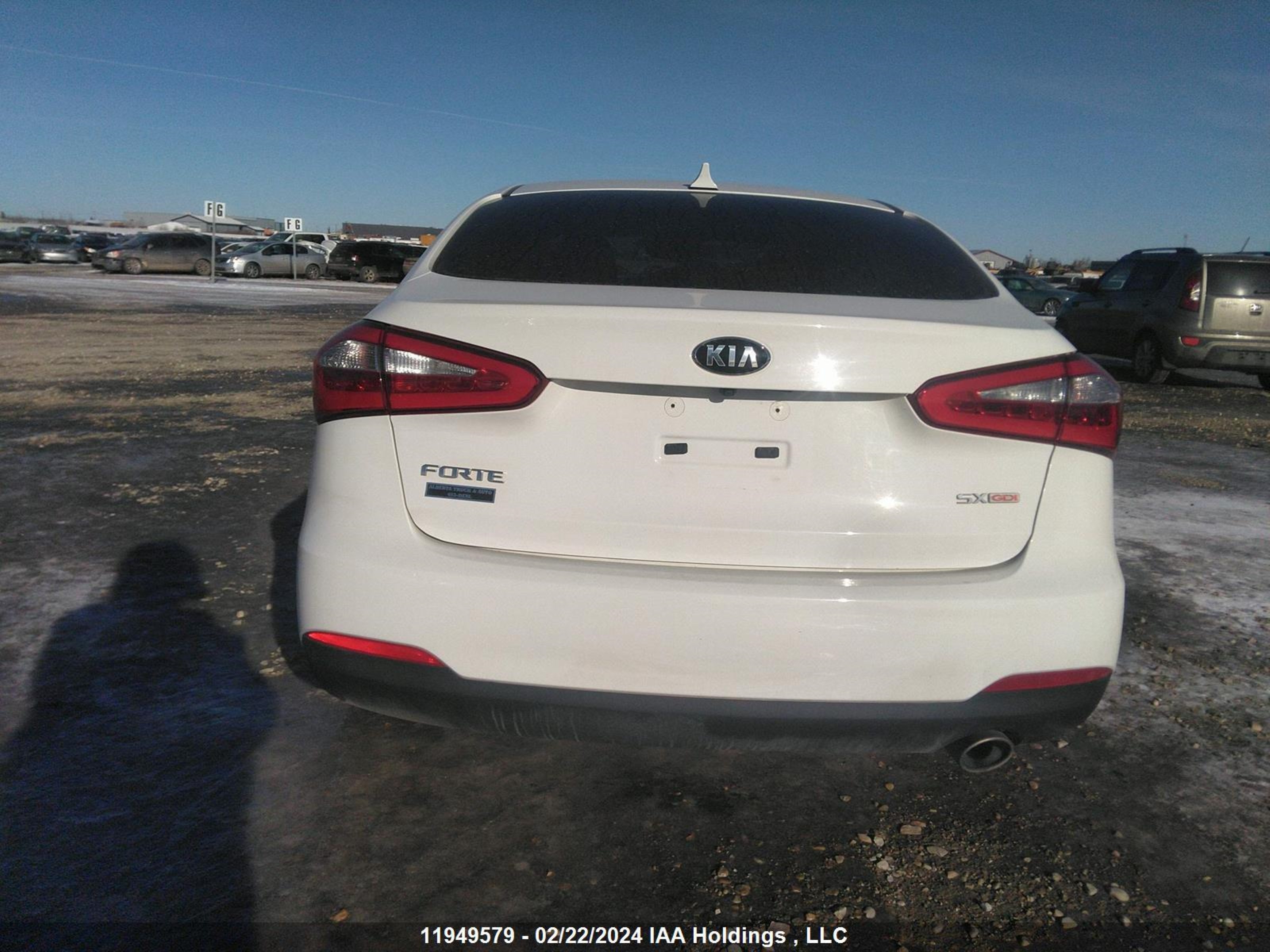 Photo 14 VIN: KNAFZ4A89G5490962 - KIA FORTE 