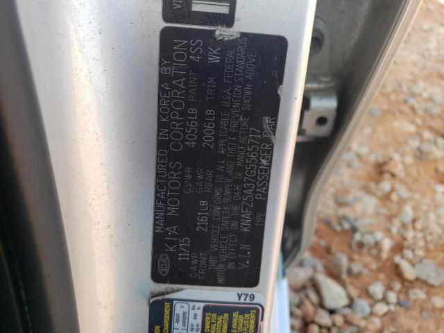 Photo 11 VIN: KNAFZ5A37G5565717 - KIA FORTE 