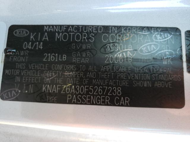 Photo 9 VIN: KNAFZ6A30F5267238 - KIA FORTE SX 