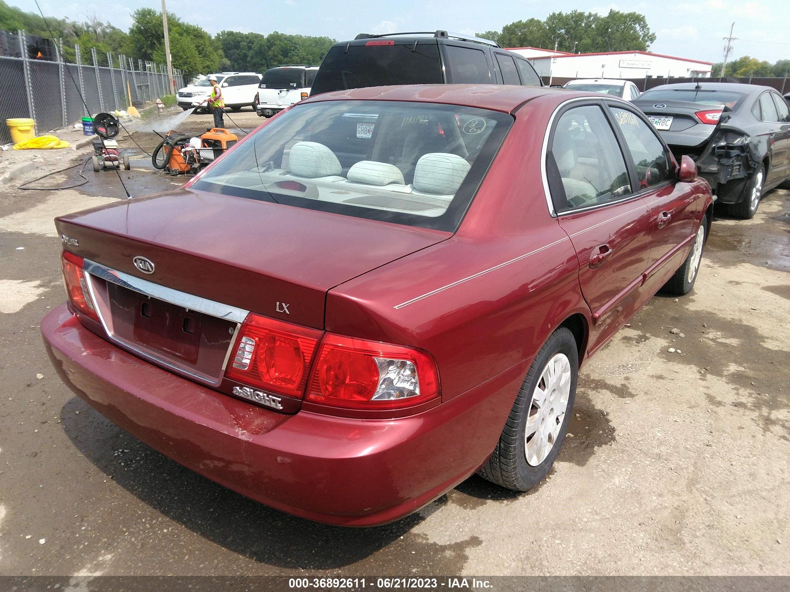 Photo 3 VIN: KNAGD126555380633 - KIA OPTIMA 