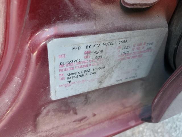 Photo 11 VIN: KNAGD128425103548 - KIA OPTIMA MAG 