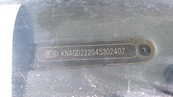 Photo 2 VIN: KNAGD222045302407 - KIA OPTIMA 