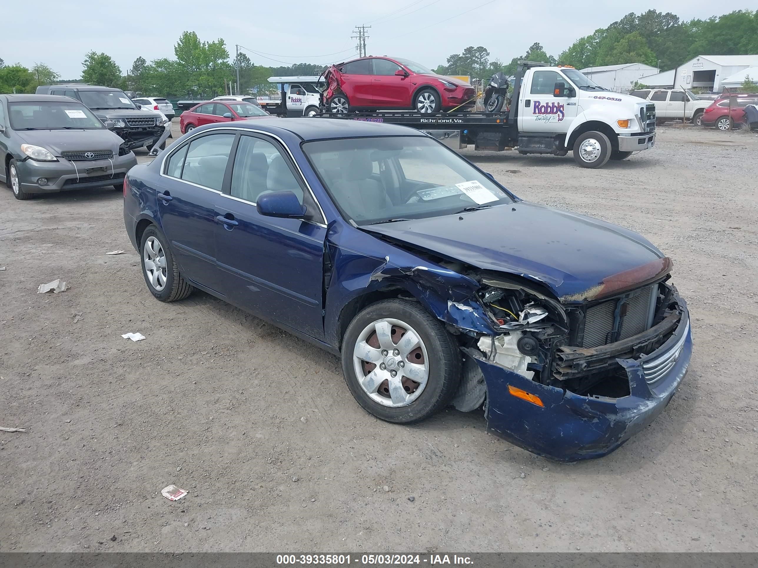 Photo 0 VIN: KNAGE123185243924 - KIA OPTIMA 