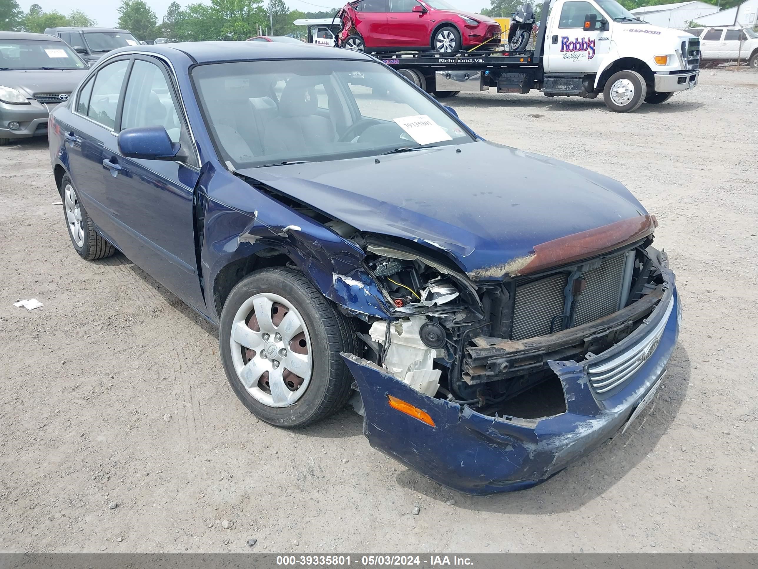 Photo 5 VIN: KNAGE123185243924 - KIA OPTIMA 