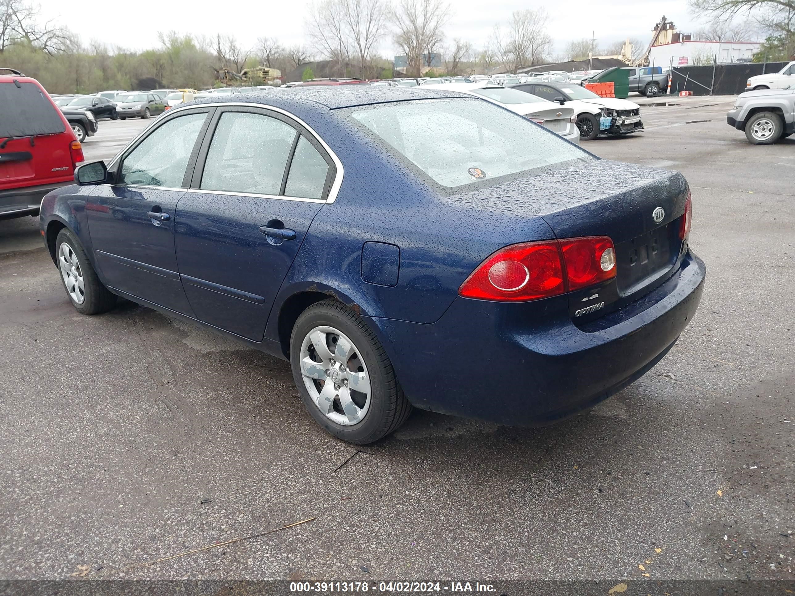 Photo 2 VIN: KNAGE123485243805 - KIA OPTIMA 