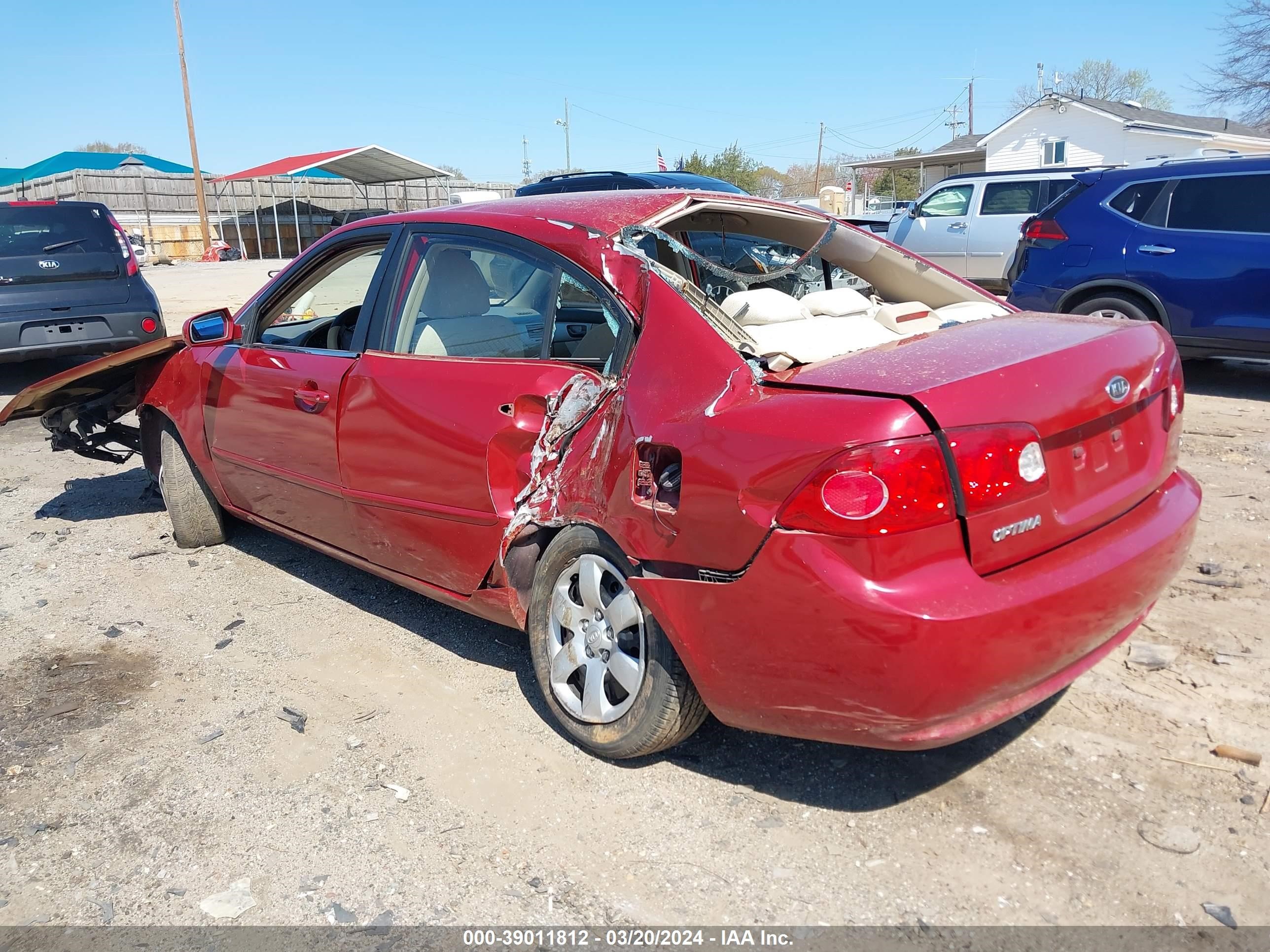 Photo 2 VIN: KNAGE123575117404 - KIA OPTIMA 