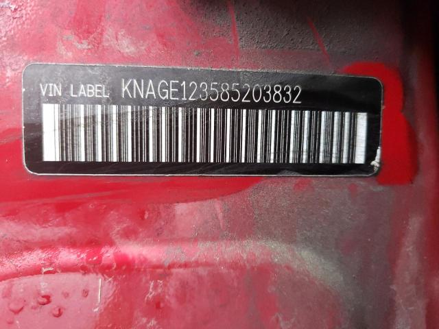 Photo 11 VIN: KNAGE123585203832 - KIA OPTIMA 