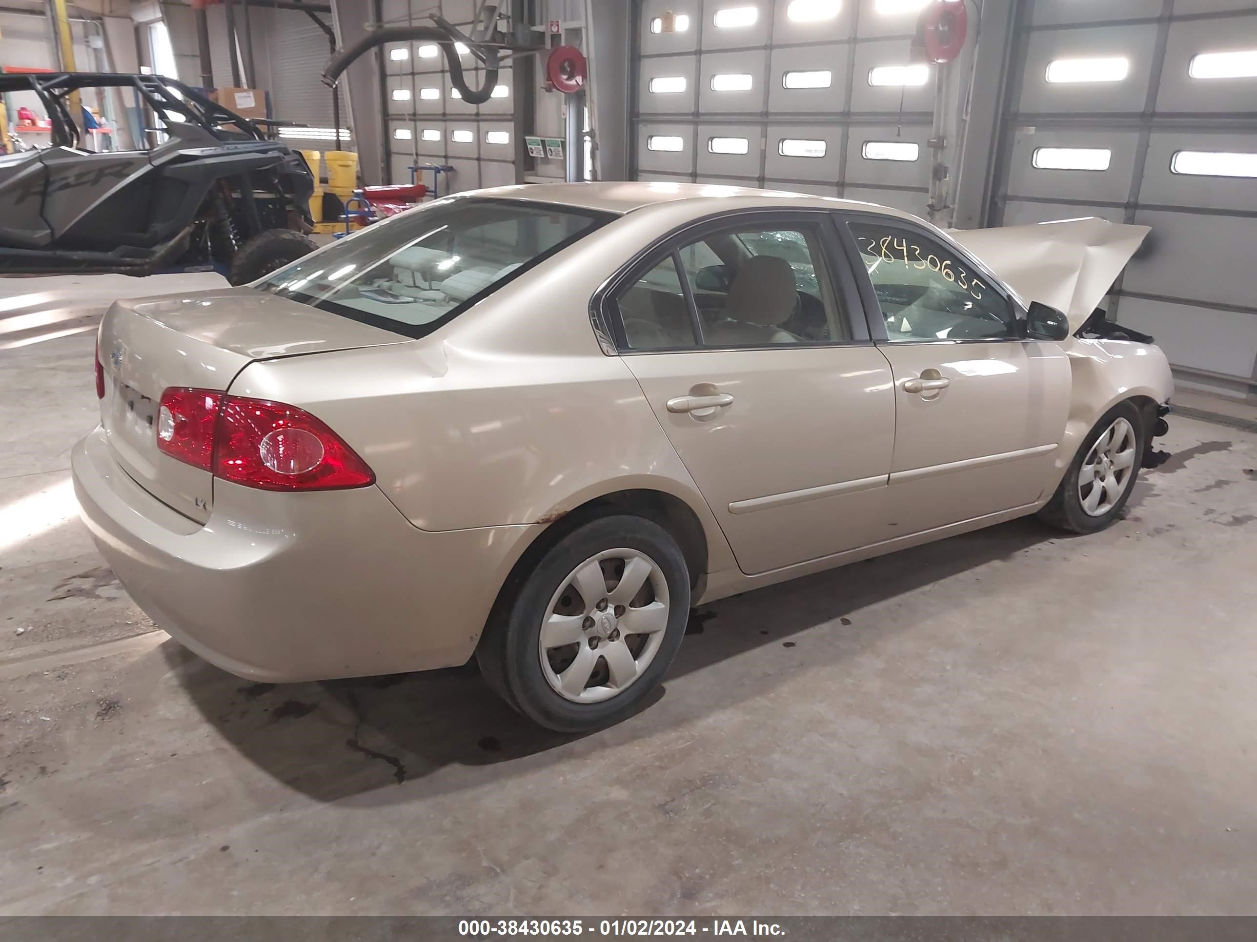 Photo 3 VIN: KNAGE123885210659 - KIA OPTIMA 