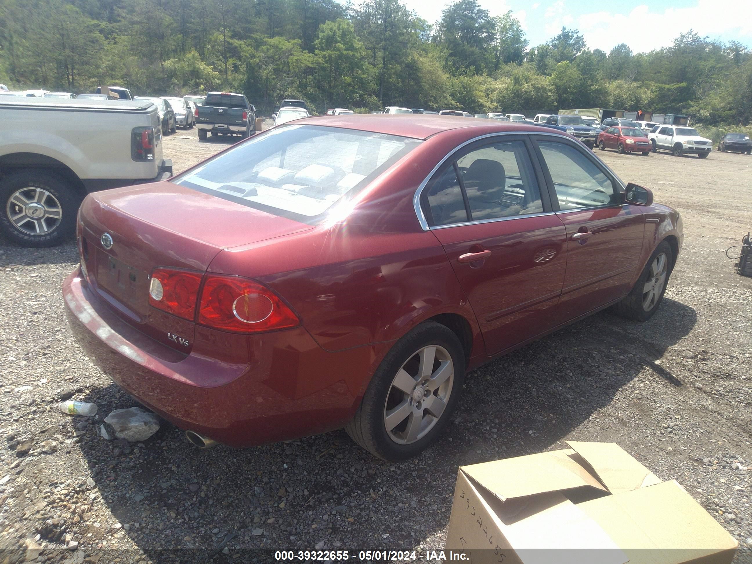 Photo 3 VIN: KNAGE124875122637 - KIA OPTIMA 