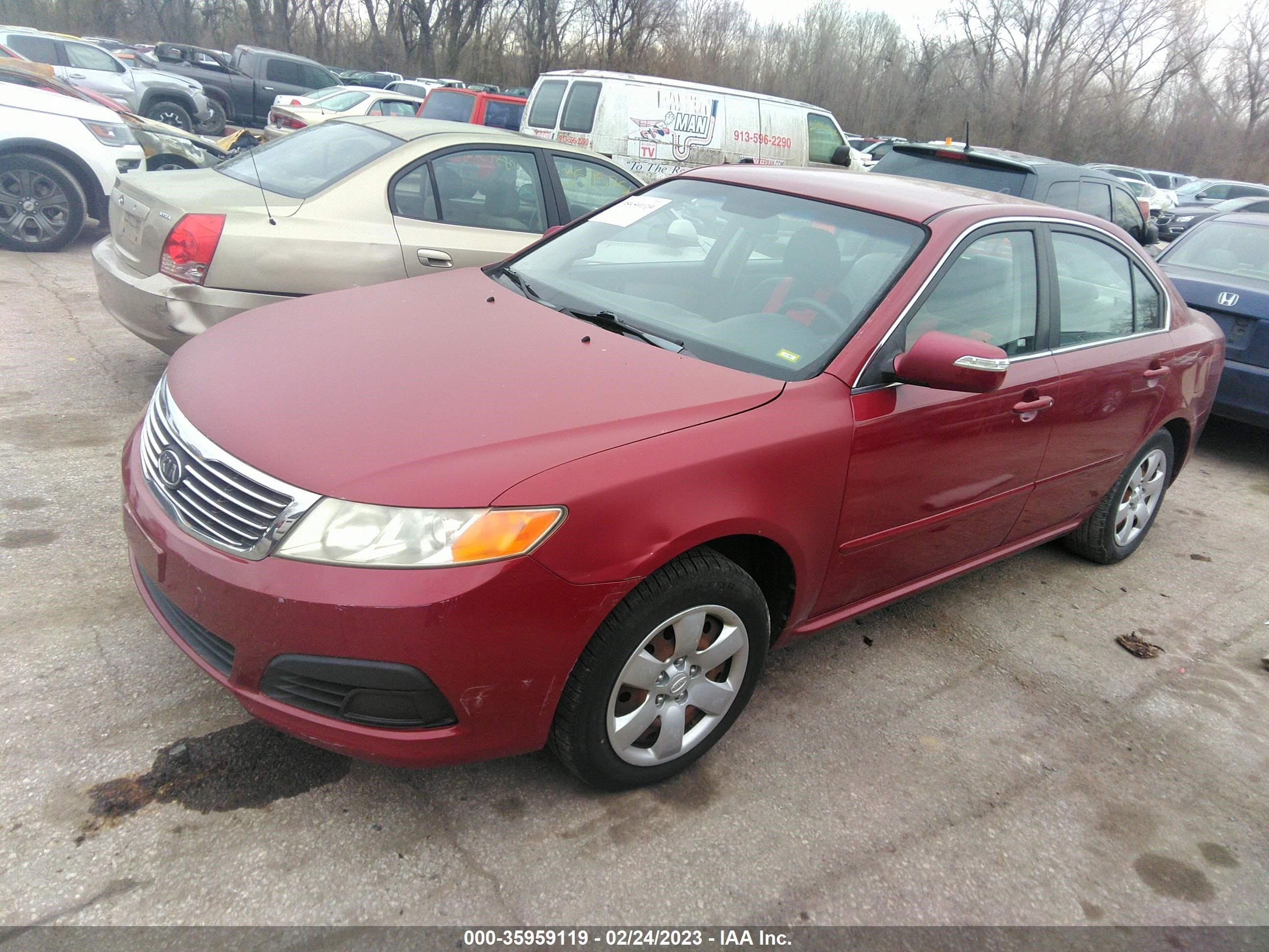 Photo 1 VIN: KNAGE228395282310 - KIA OPTIMA 